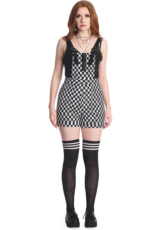 Delgado [Black/White] Shorts | PLAYSUIT