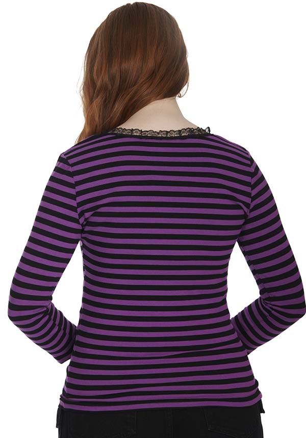 Fade Into You [Black/Purple] | TOP