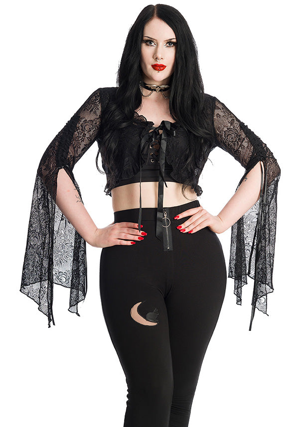Morticia | LACE TOP