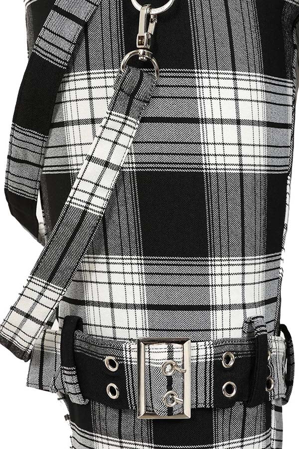 Nocturne Buckle [Black/White] | PANTS
