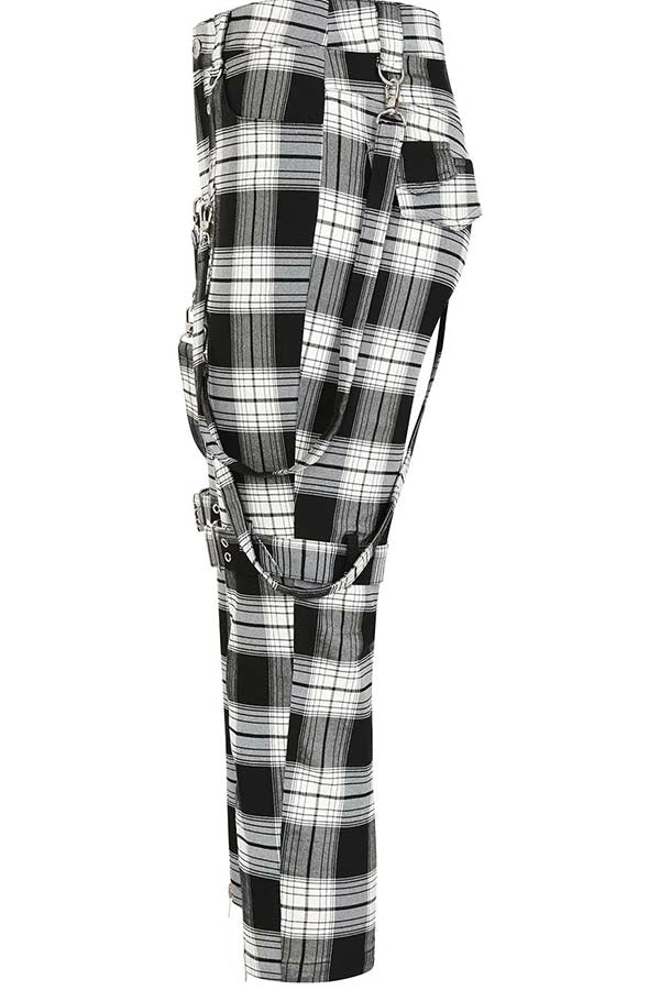 Nocturne Buckle [Black/White] | PANTS