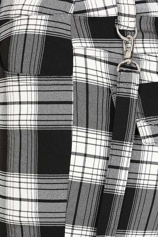 Nocturne Buckle [Black/White] | PANTS