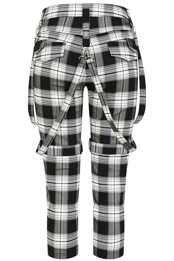 Nocturne Buckle [Black/White] | PANTS