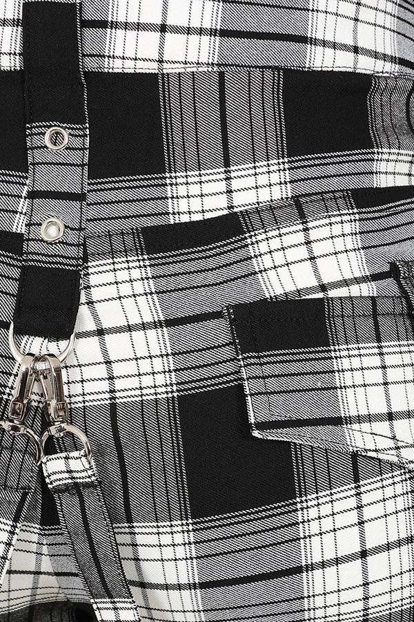 Nocturne Buckle [Black/White] | PANTS