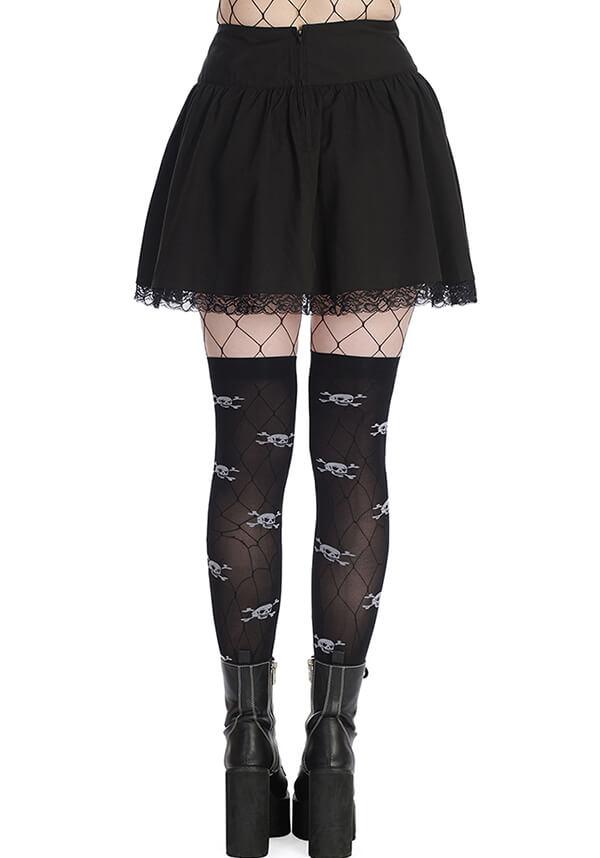 Sakura [Black] | SKIRT - Beserk - all, all clothing, all ladies, all ladies clothing, BA39270, clickfrenzy15-2023, clothing, corset, discountapp, fp, googleshopping, goth, gothic, jan23, ladies, ladies clothing, ladies skirt, lolita, mini skirt, pastel goth, plus size, R050123, repriced230523, short skirt, skater skirt, skirt, skirts, womens skirt