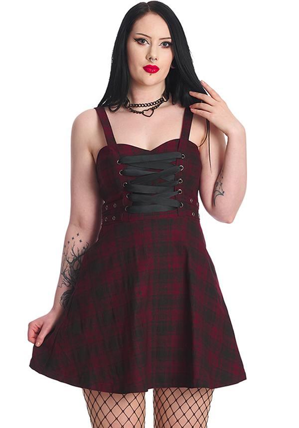 Distressed Chicks [Burgundy] | DRESS