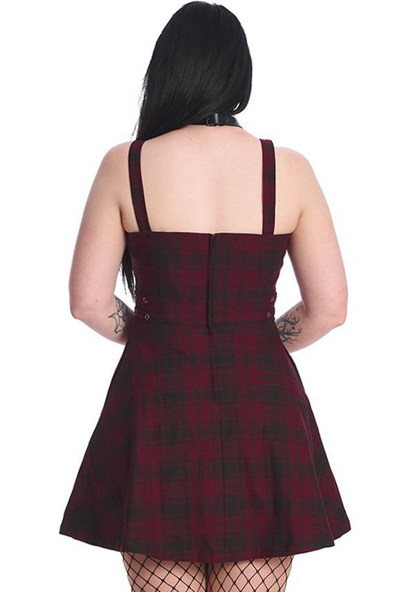Distressed Chicks [Burgundy] | DRESS