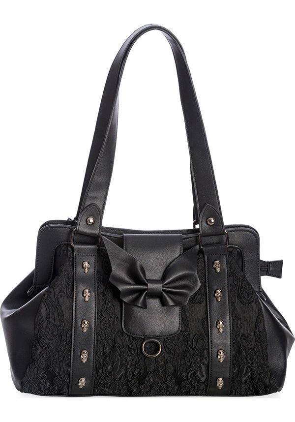 Maplesage [Black] | HANDBAG - Beserk - accessories, all, all ladies, BA35369, bag, bags, black, bow, clickfrenzy15-2023, dec21, discountapp, fp, goth, gothic, gothic accessories, gothic bag, hand bag, handbag, handbags, handbags and purses, ladies, ladies accessories, R301221, shoulder bag