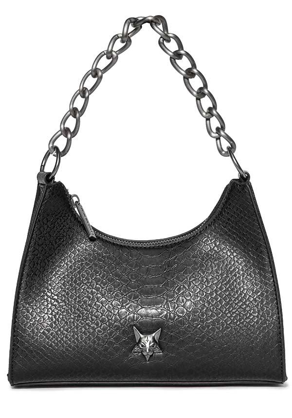 Blackcraft Lucifer The Cat Faux Snake Crossbody Bag Buy Online