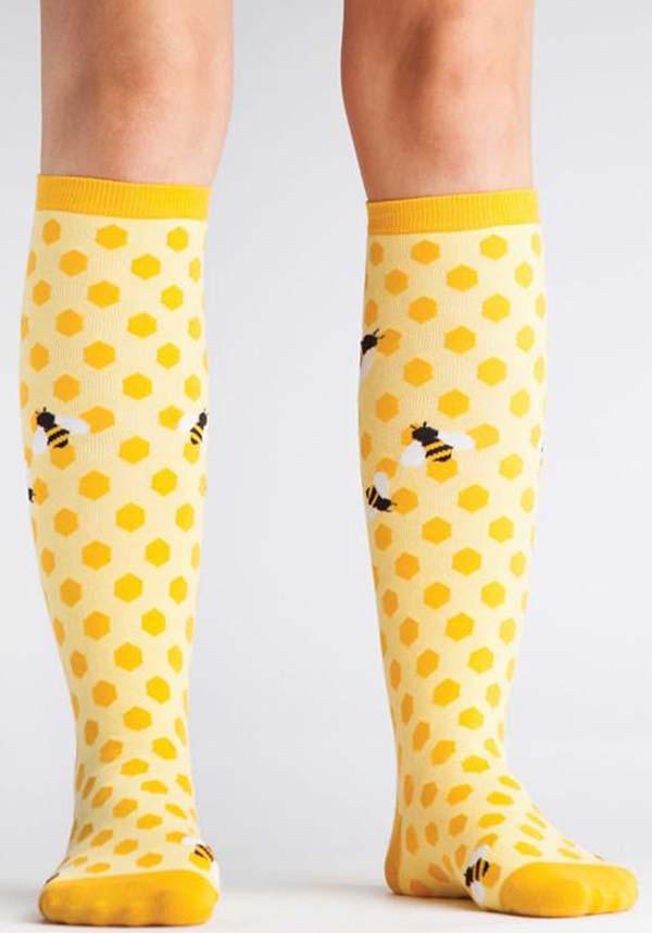 Sock It To Me - Bee's Knees Knee High Socks - Buy Online Australia
