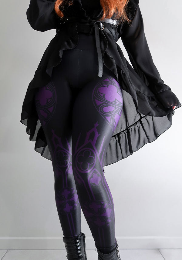 Cathedral [Purple] | LEGGINGS