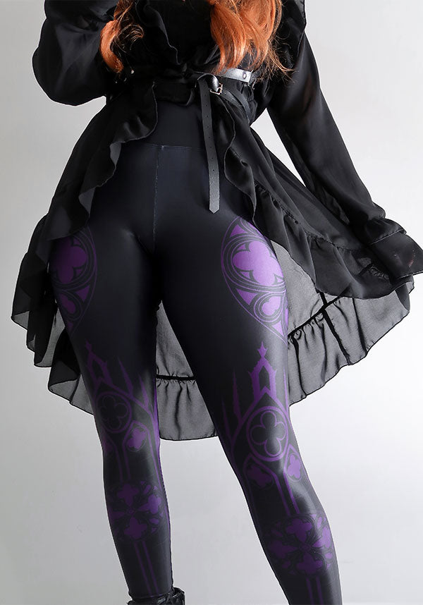 Cathedral [Purple] | LEGGINGS