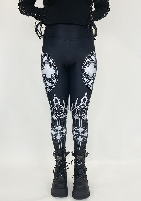 Cathedral [White] | LEGGINGS