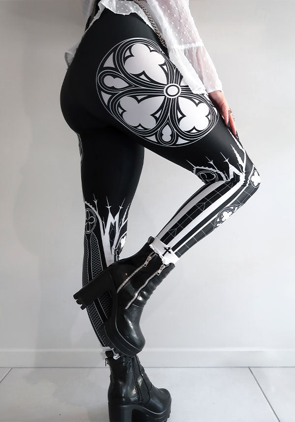 Cathedral [White] | LEGGINGS