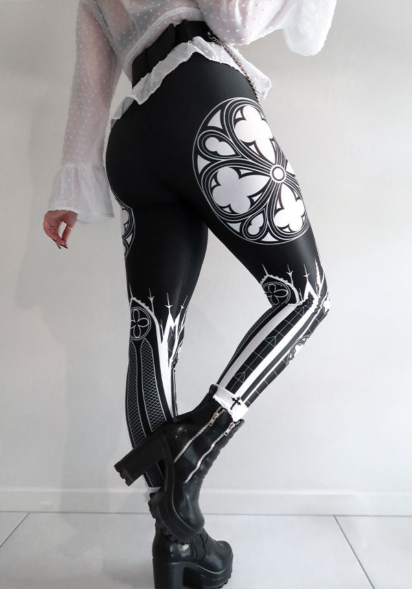 Cathedral [White] | LEGGINGS