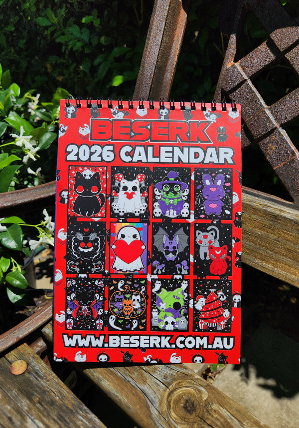 2026 Beserk [A5] | WALL CALENDAR