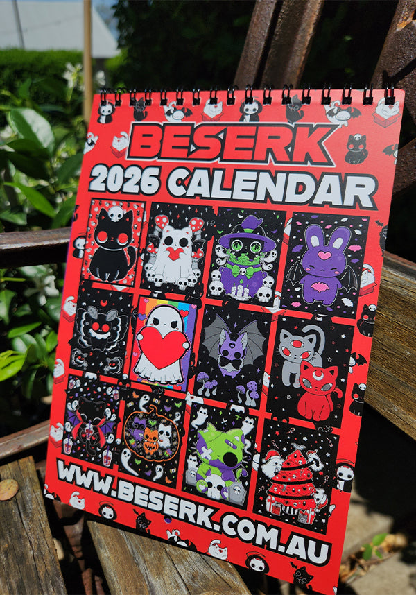 2026 Beserk [A5] | WALL CALENDAR