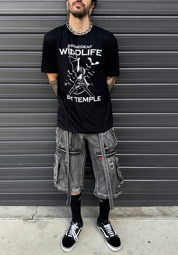Bat Temple | STONEDEAF CHARITY T-SHIRT**