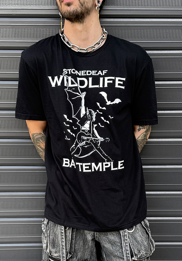 Bat Temple | STONEDEAF CHARITY T-SHIRT**