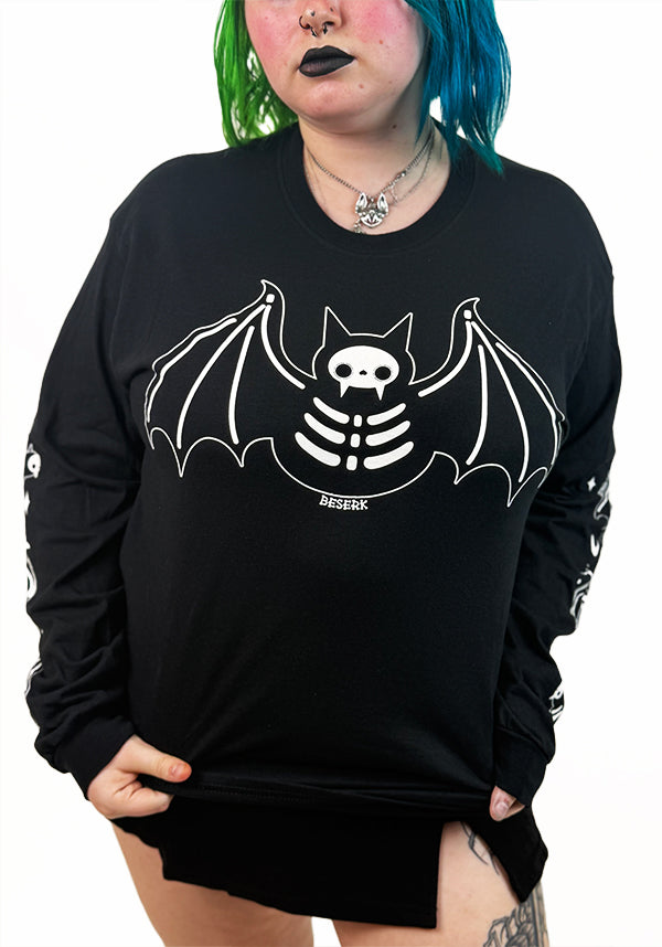 Batty Bones | LONG SLEEVE T-SHIRT