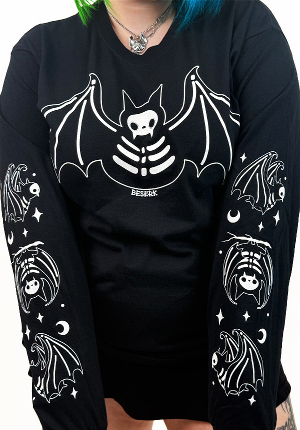 Batty Bones | LONG SLEEVE T-SHIRT