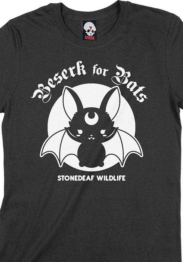 Beserk for Bats | STONEDEAF CHARITY T-SHIRT