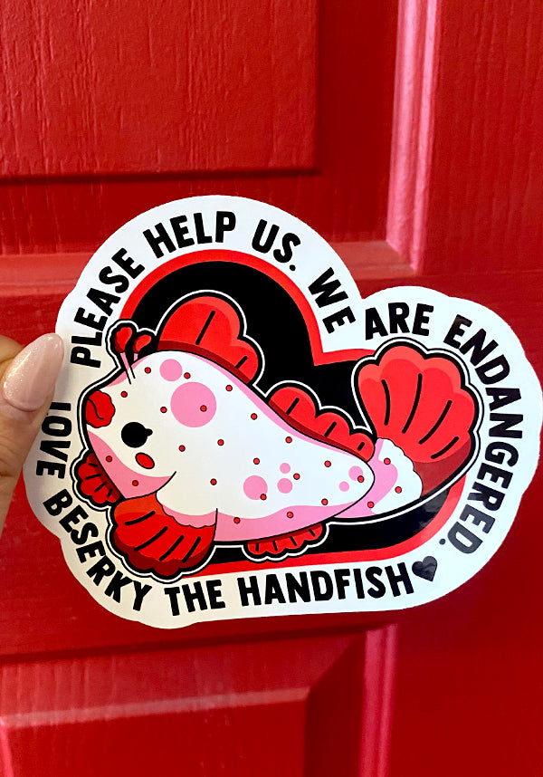 Beserky The Handfish [Charity] | VINYL STICKER
