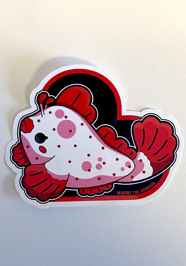 Beserky The Handfish | VINYL STICKER