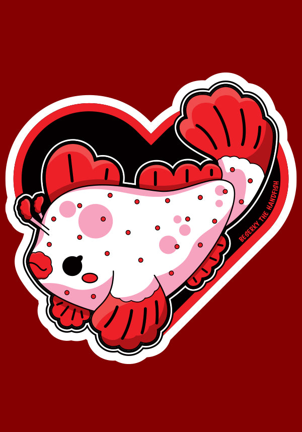 Beserky The Handfish | VINYL STICKER | BESERK Exclusive HOME