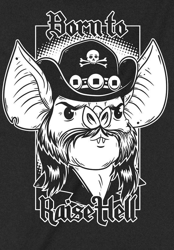 Born To Raise Hell | STONEDEAF CHARITY FITTED T-SHIRT**