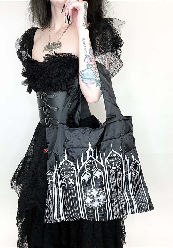 Beserk Cathedral (White) Reusable Tote Bag Australia