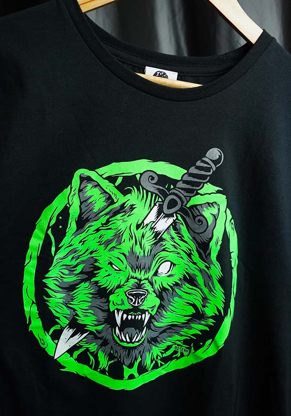 Wolfs Watch [Neon Green] | T-SHIRT