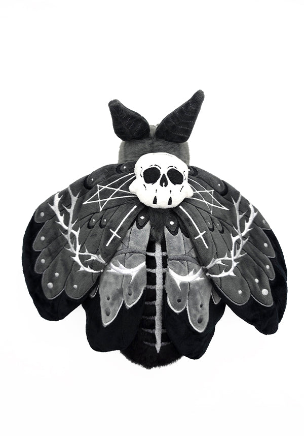 Death's Head Hawkmoth [Grey] | PLUSH