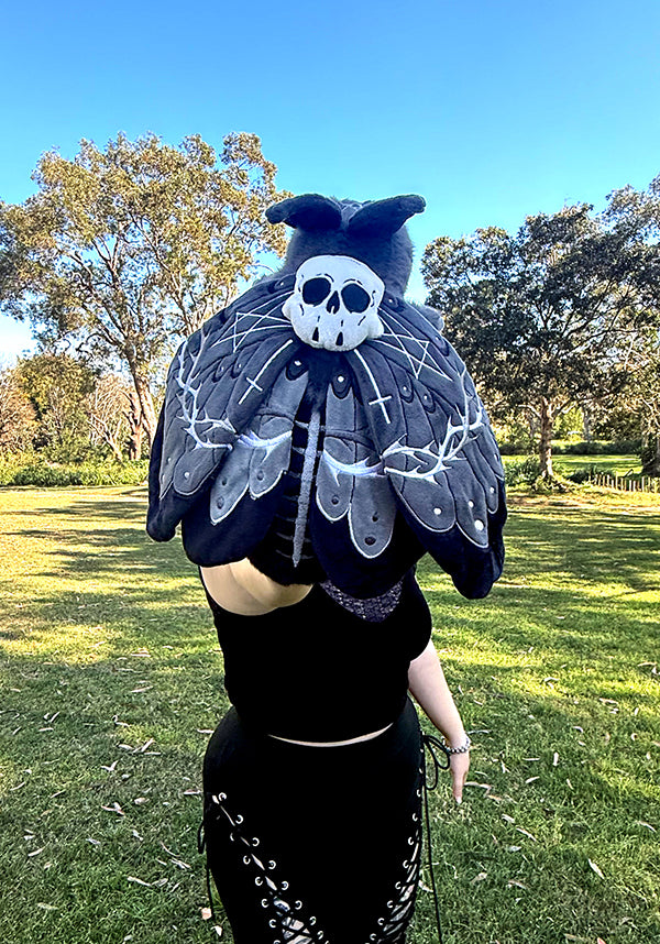 Death's Head Hawkmoth [Grey] | PLUSH