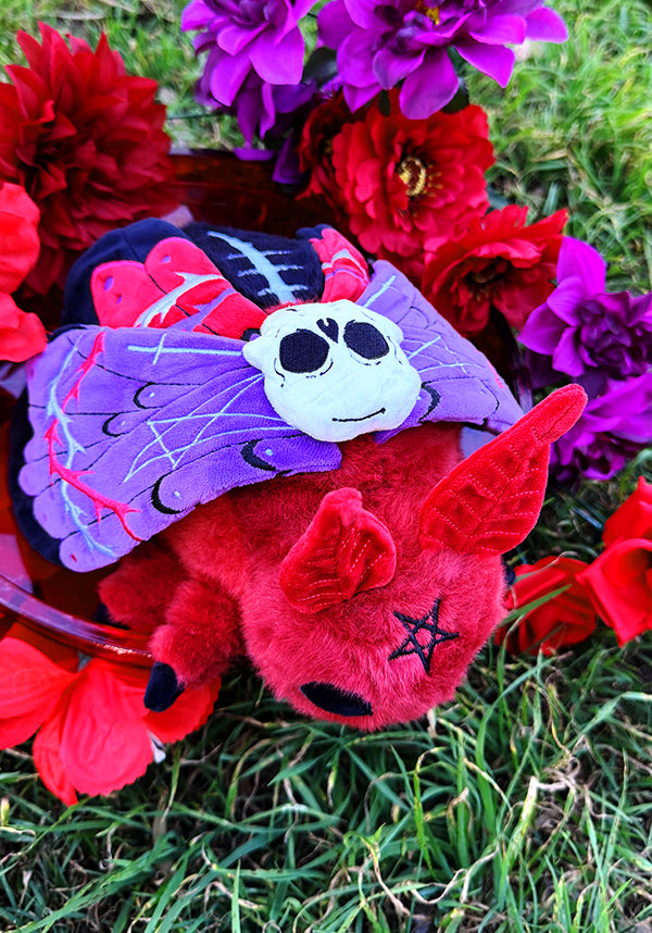 Death's Head Hawkmoth [Red/Purple] | PLUSH