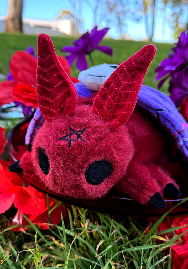 Death's Head Hawkmoth [Red/Purple] | PLUSH