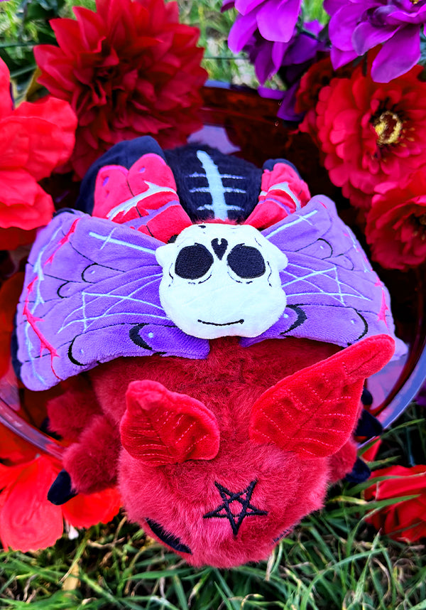 Death's Head Hawkmoth [Red/Purple] | PLUSH