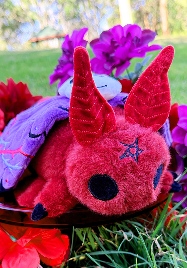 Death's Head Hawkmoth [Red/Purple] | PLUSH