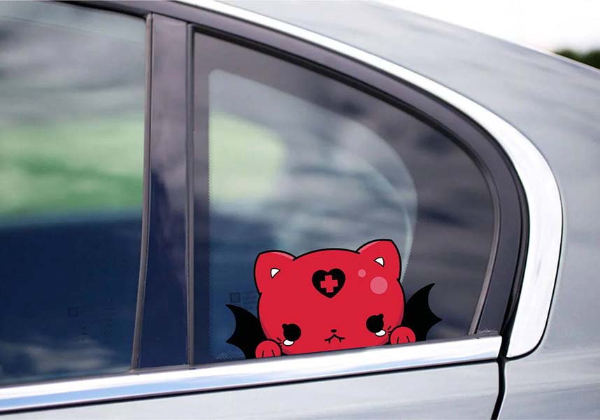 Fanged Familiar | PEEKER STICKER*