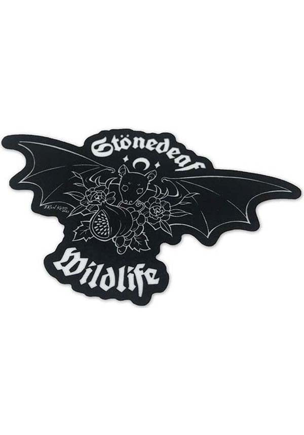 Fruit Friends [Black] | STONEDEAF CHARITY STICKER