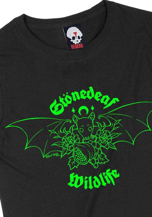 Fruit Friends [Green] | STONEDEAF CHARITY FITTED T-SHIRT**