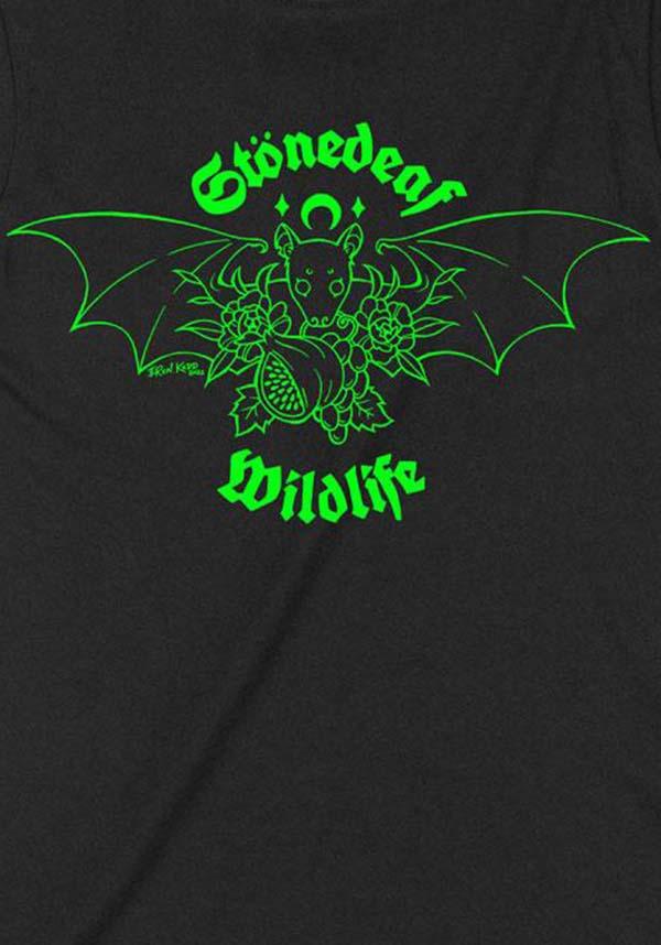 Fruit Friends [Green] | STONEDEAF CHARITY FITTED T-SHIRT**