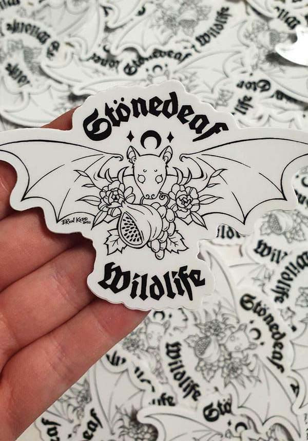 Fruit Friends [White] | STONEDEAF CHARITY VINYL STICKER**