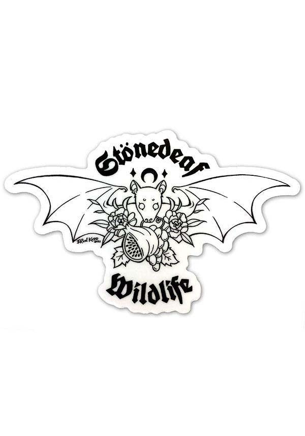 Fruit Friends [White] | STONEDEAF CHARITY VINYL STICKER**