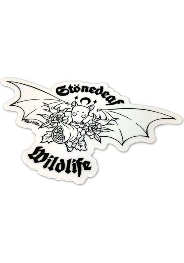 Fruit Friends [White] | STONEDEAF CHARITY VINYL STICKER**