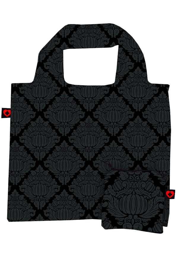 Haunted Harvest [Grey] | REUSABLE TOTE BAG