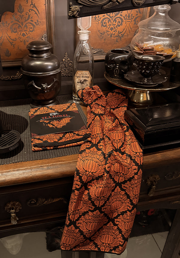 Haunted Harvest [Orange] | TEA TOWEL