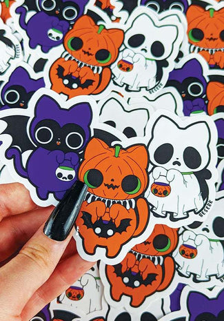 Hiss Or Treat | VINYL STICKER
