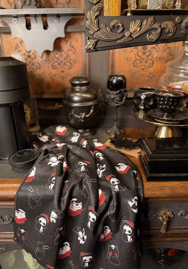 Meow Madness [Black] | TEA TOWEL
