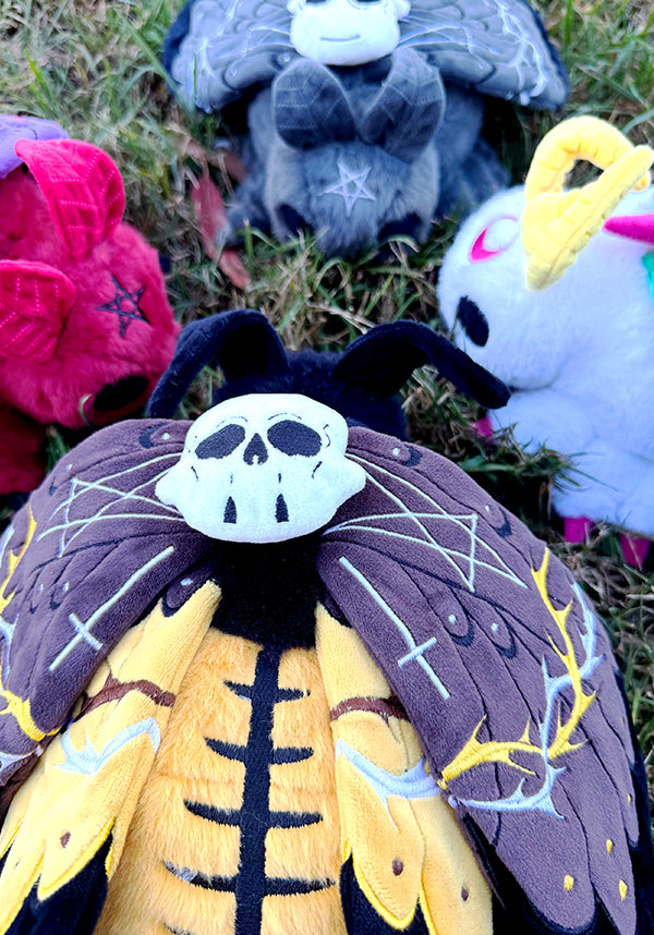 Death's Head Hawkmoth [Grey] | PLUSH